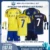 Portugal & Al Nassr RONALDO 7 2024 Full Kit Gift Set - Home and Away Kids Football Kits (With Socks) - Al Nassr Home & Away Replica Football Kit 24 25
