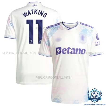 Aston Villa Watkins 11 Third Men Replica Shirt 25/26 - overview