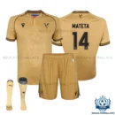 Crystal Palace Mateta 14 Away Kids Replica Kit 25/26 - overview
