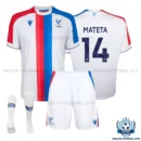 Crystal Palace Mateta 14 Third Kids Replica Kit 25/26 - overview
