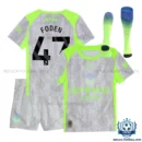 Man City Foden 47 Third Kids Replica Kit 25/26 - overview