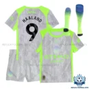 Man City Haaland 9 Third Kids Replica Kit 25/26 - overview