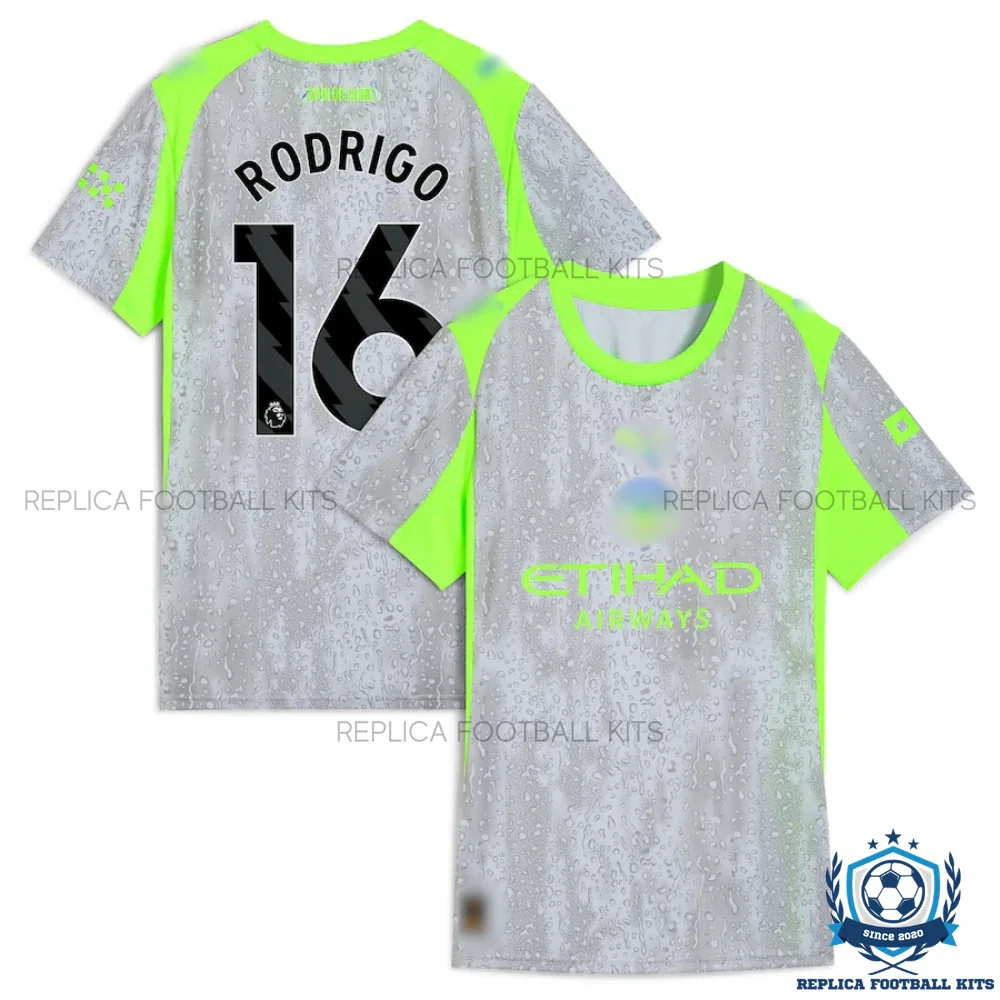 Man City Rodrigo 16 Third Men Replica Shirt 25/26 - overview
