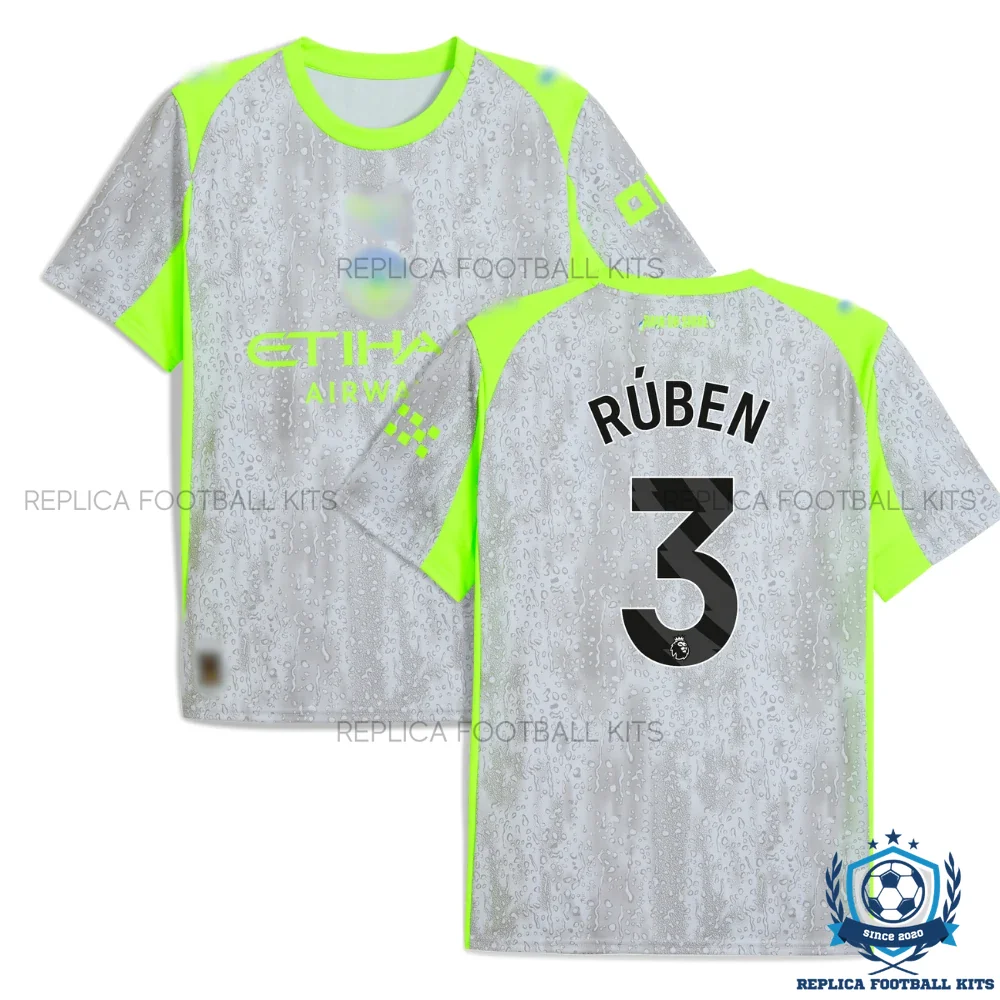 Man City Ruben 3 Third Men Replica Shirt 25/26 - overview
