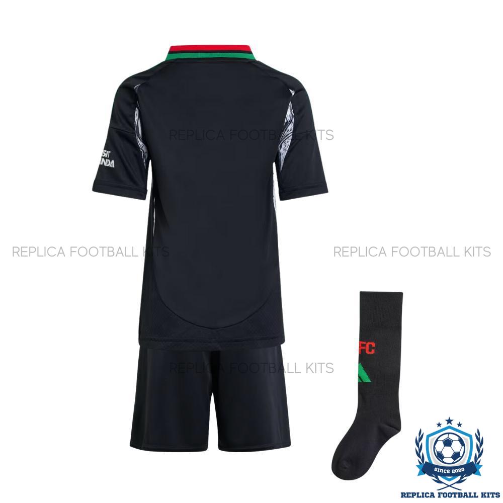 Arsn@l Away Kid Replica Football Kit 24/25 - Back view