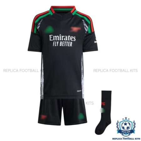 Arsn@l Away Kid Replica Football Kit 24/25 - Front view