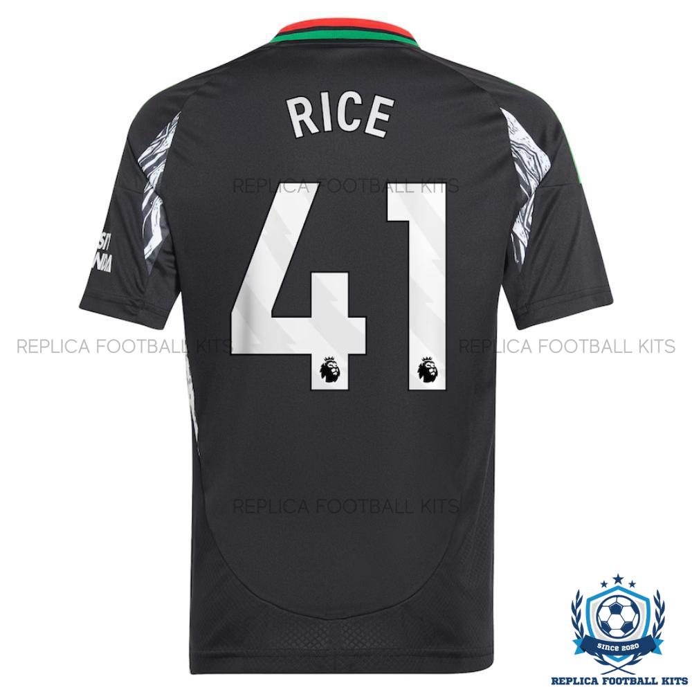 Arsn@l Away Men Replica Football Shirt 2024/25 RICE 41 Printed - back view