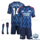 Arsn@l GYÖKERES 14 Away Kid Replica Football Kit 25/26 - Over view