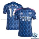 Arsn@l GYÖKERES 14 Away Men Replica Football Shirt 2025/26 - Over view