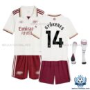 Arsn@l GYÖKERES 14 Third Kid Replica Football Kit 25/26 - Over vieew