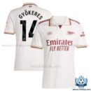 Arsn@l GYÖKERES 14 Third Men Replica Football Shirt 2025/26 - Over view