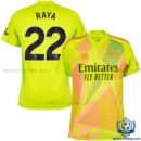 Arsn@l Goalkeeper Men Replica Football Shirt 2024/25 RAYA 22 Printed - Over view