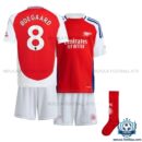 Arsn@l Home Kid Replica Football Kit 24/25 ØDEGAARD 8 Printed - Over view