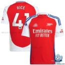 Arsn@l Home Men Replica Football Shirt 2024/25 RICE 41 Printed - Over view