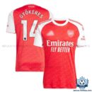 Arsn@l GYÖKERES 14 Home Men Replica Football Shirt 2025/26 - Over view