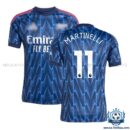 Arsn@l MARTINELLI 11 Away Men Replica Football Shirt 2025/26 - Over view
