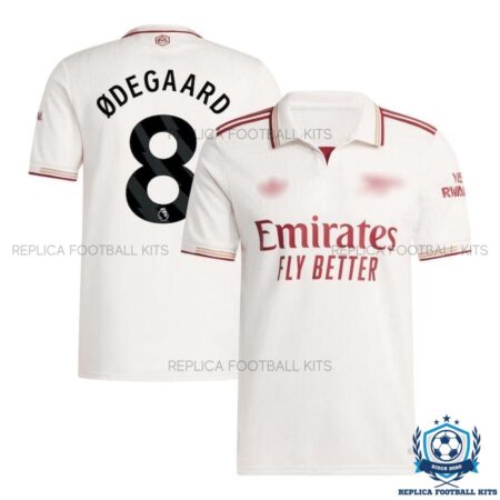 Arsn@l ØDEGAARD 8 Third Men Replica Football Shirt 2025/26 - Over view