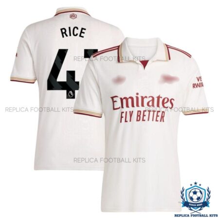 Arsn@l RICE 41 Third Men Replica Football Shirt 2025/26 - Over view