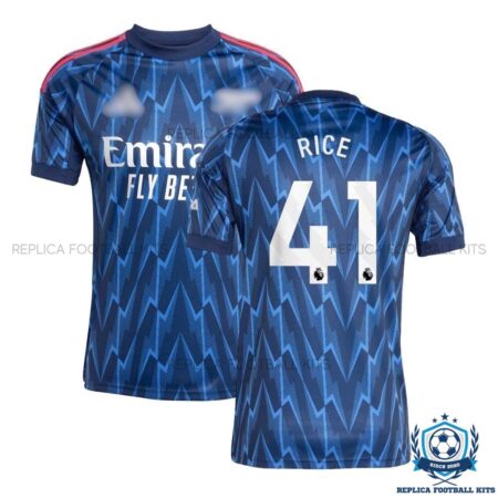 Arsn@l RICE 41 Away Men Replica Football Shirt 2025/26 - Over view