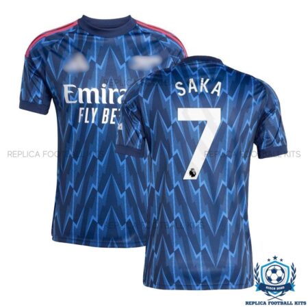 Arsn@l SAKA 7 Away Men Replica Football Shirt 2025/26 - Over view