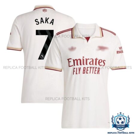 Arsn@l SAKA 7 Third Men Replica Football Shirt 2025/26 - Over view