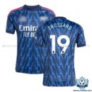Arsn@l TROSSARD 19 Away Men Replica Football Shirt 2025/26 - Over view