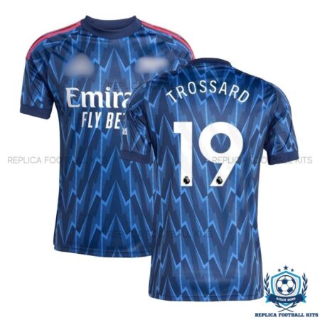 Arsn@l TROSSARD 19 Away Men Replica Football Shirt 2025/26 - Over view