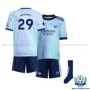Arsn@l Third Kid Replica Football Kit 24/25 HAVERTZ 29 Printed - Over view