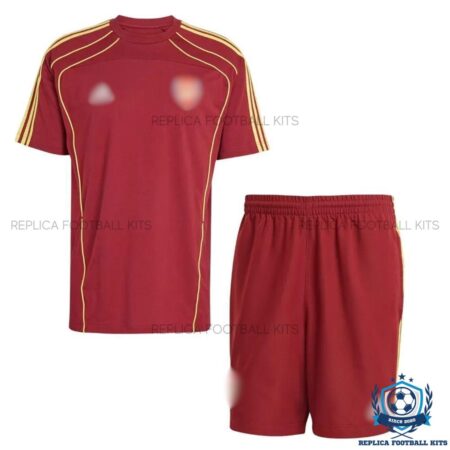 Arsn@l Red Training Kid Replica Football Kit 25/26 - front view