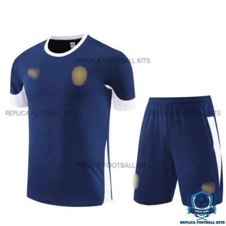 Portugal Blue Training Kid Replica Kit 2025/26 - Front view