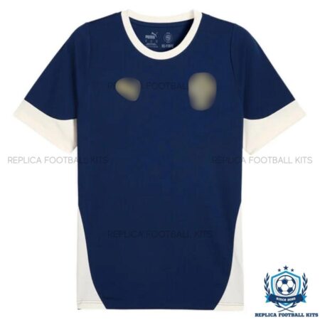Portugal Blue Training Men Replica Football Shirt 2026 - front view
