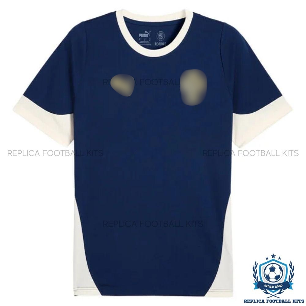 Portugal Blue Training Men Replica Football Shirt 2026 - front view