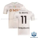 SSC Napoli De Bruyne 11 Away Men Replica Shirt 25/26 - overview