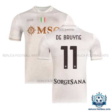 SSC Napoli De Bruyne 11 Away Men Replica Shirt 25/26 - overview
