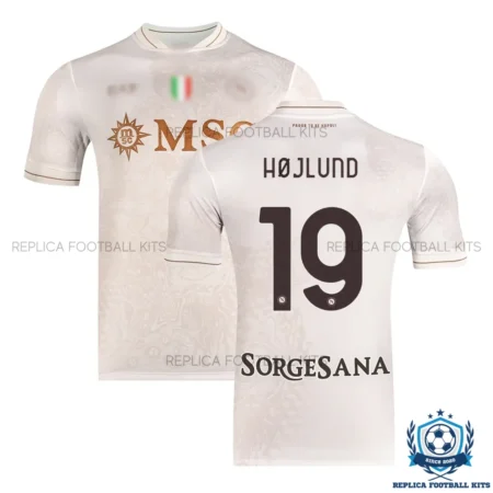 SSC Napoli Højlund 19 Away Men Replica Shirt 25/26 - overview