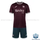 Swansea City Away Kids Replica Football Kit 25/26 - front view