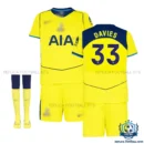 Tottenham Hotspur Davies 33 Third Kids Replica Kit 25/26 - overview