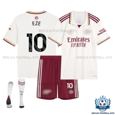 Arsn@l Eze 10 Third Kids Replica Kit 25/26 - overview