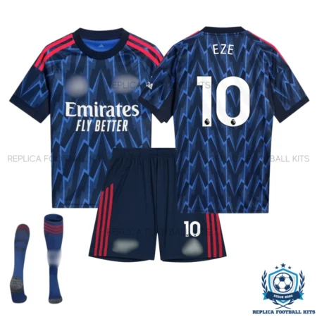 Arsn@l Eze 10 Away Kids Replica Kit 25/26 - overview