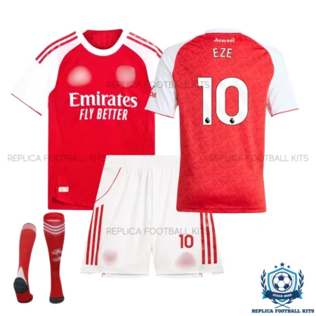 Arsn@l Eze 10 Home Kids Replica Kit 25/26 - overview
