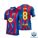 Barcelona Pedri 8 Fourth Men Replica Shirt 25/26 - overview