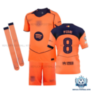 Barcelona Pedri 8 Third Kids Replica Kit 25/26 - overview