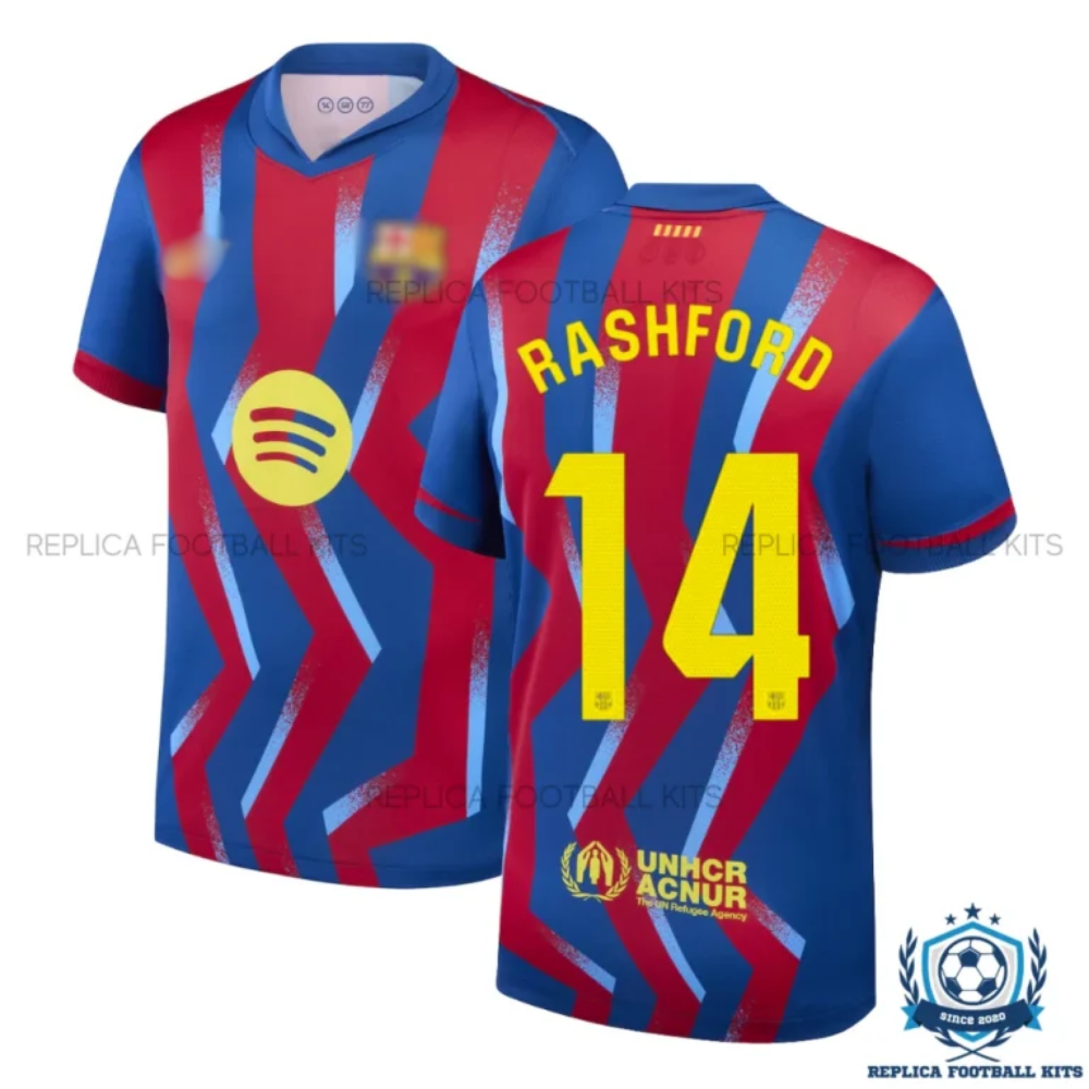 Barcelona Rashford 14 Fourth Men Replica Shirt 25/26 - overview