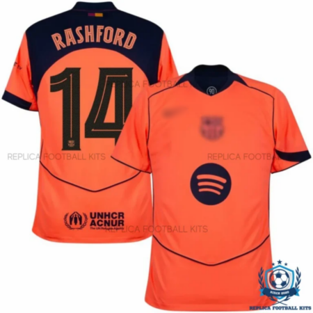 Barcelona Rashford 14 Third Men Replica Shirt 25/26 - overview