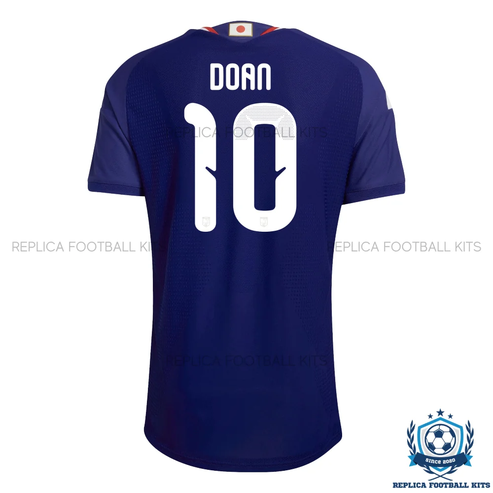 Japan World Cup Doan 10 Home Men Replica Shirt 2026 - back view