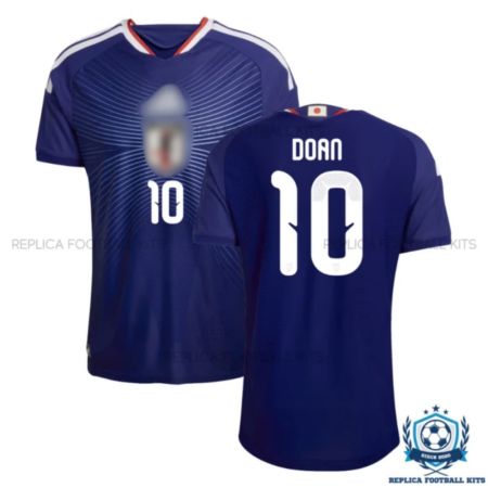 Japan World Cup Doan 10 Home Men Replica Shirt 2026 - overview