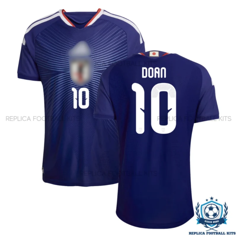 Japan World Cup Doan 10 Home Men Replica Shirt 2026 - overview