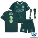 Man City Rúben 3 Fourth Kids Replica Kit 25/26 - overview