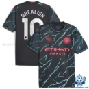 Manchester City Third Men Replica Football Shirt 23_24 GREALISH 10 Printed - overview