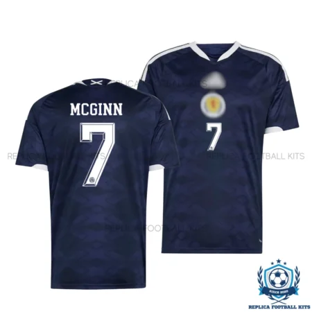 Scotland World Cup MCGinn 7 Home Men Replica Shirt 2026 - overview